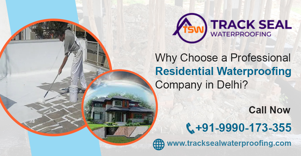 Why Choose a Professional Residential Waterproofing Company in Delhi?